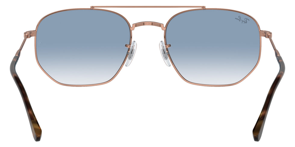 Ray-Ban® RB3707 RB3707 92023F 54 Sunglasses - Rose Gold