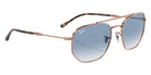 Ray-Ban® RB3707 RB3707 92023F 54 Sunglasses - Rose Gold