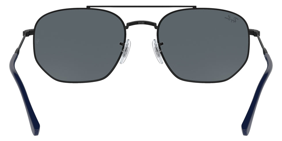 Ray-Ban® RB3707 RB3707 9257R5 54 Sunglasses - Black