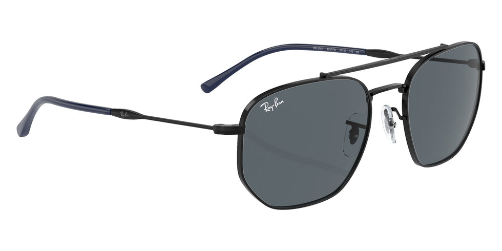 Ray-Ban® RB3707 RB3707 9257R5 54 Sunglasses - Black