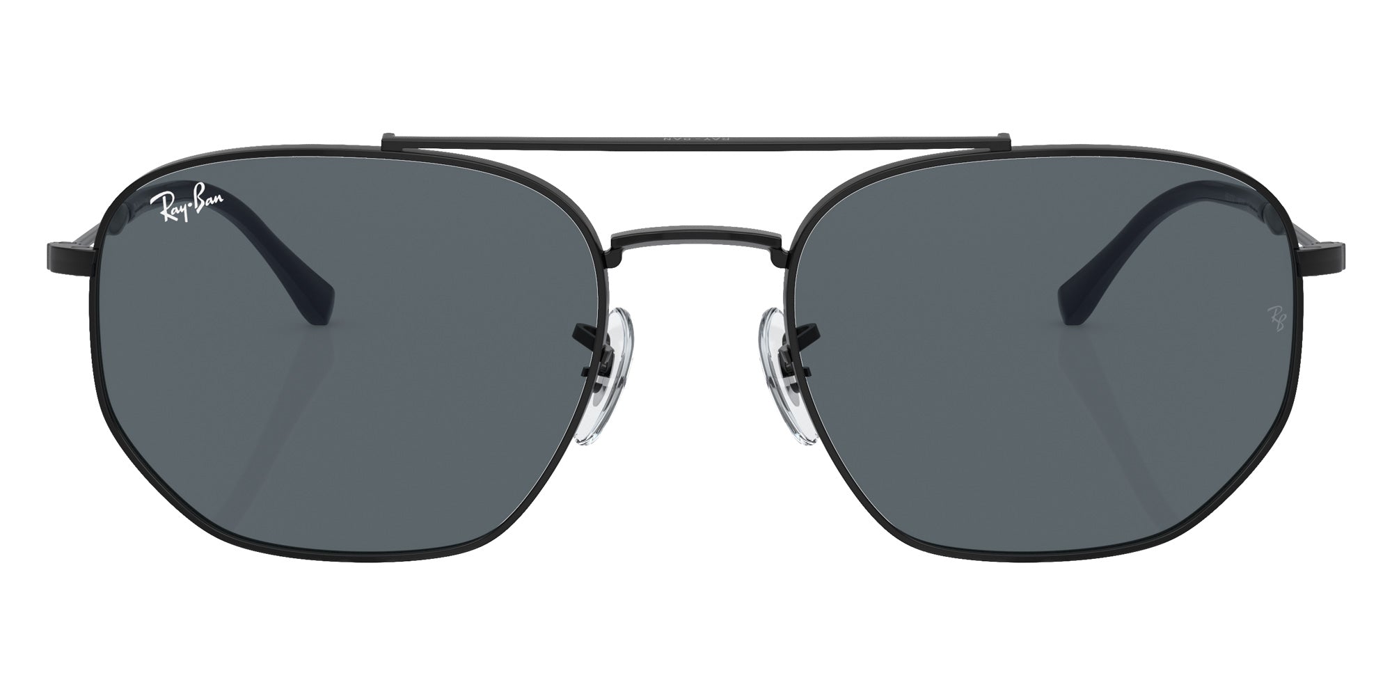 Ray-Ban® RB3707 RB3707 9257R5 54 Sunglasses - Black