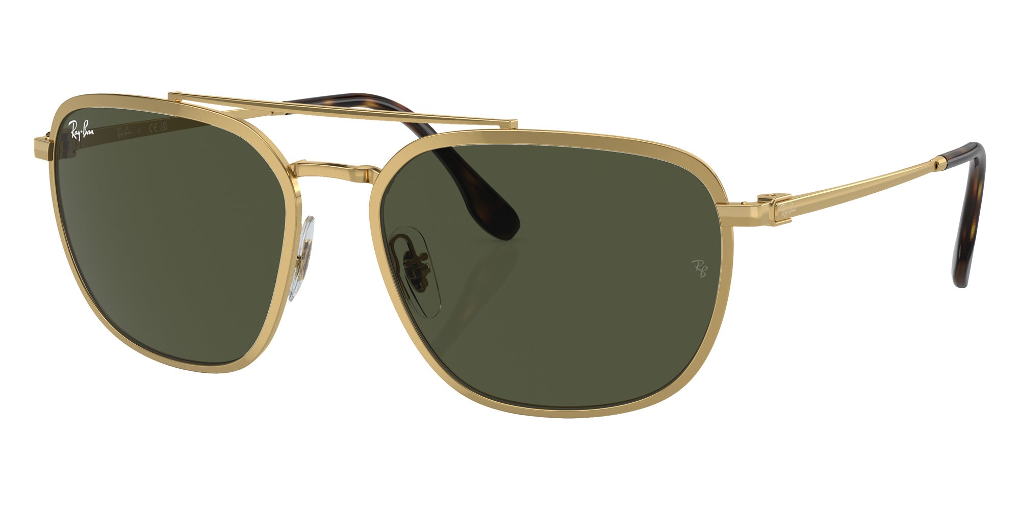 Ray-Ban® RB3708 RB3708 001/31 59 Sunglasses - Arista Gold