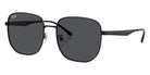 Ray-Ban® RB3713D RB3713D 002/87 57 Sunglasses - Black