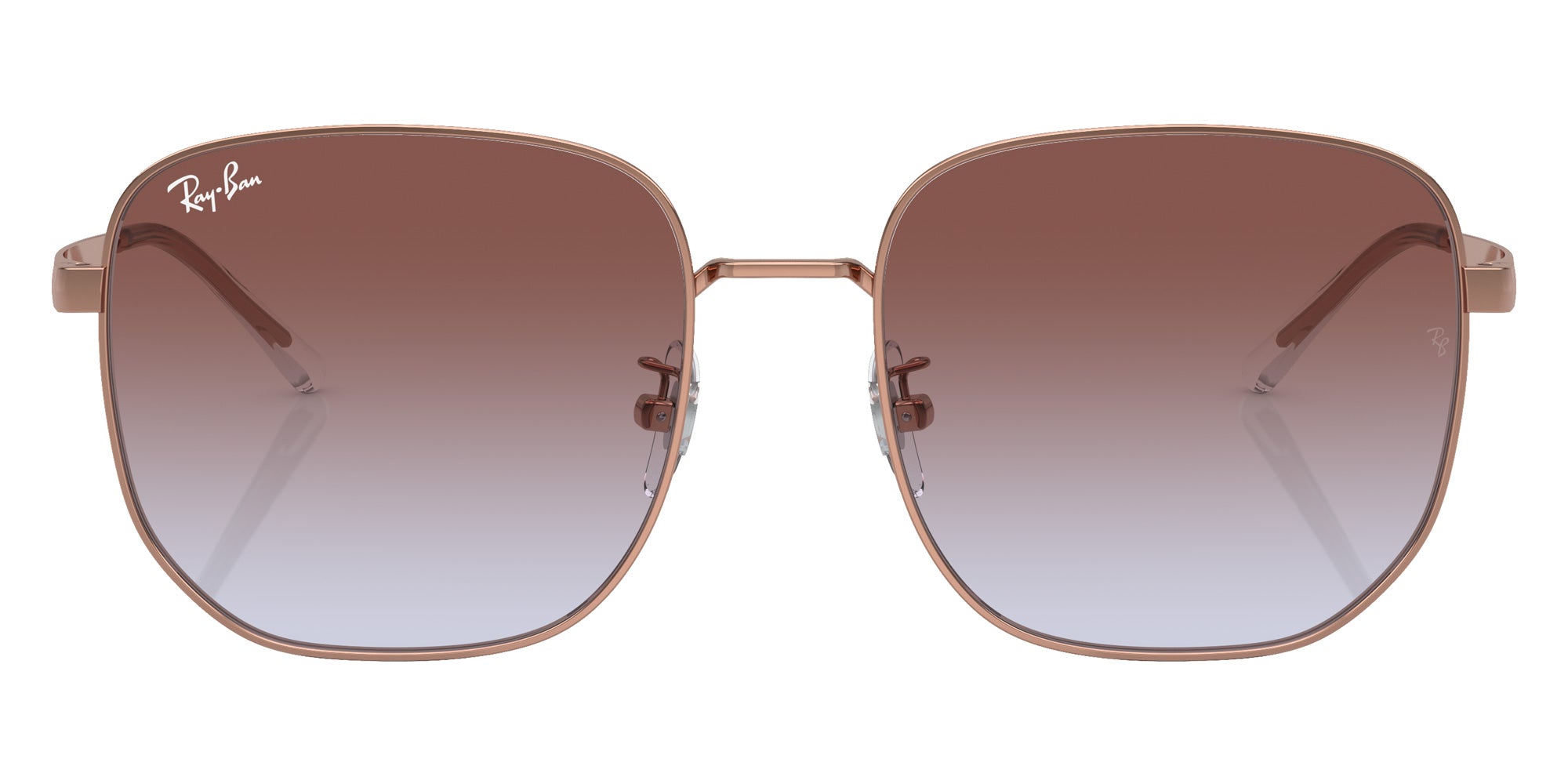 Ray-Ban® RB3713D RB3713D 9202I8 57 Sunglasses - Rose Gold