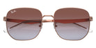 Ray-Ban® RB3713D RB3713D 9202I8 57 Sunglasses - Rose Gold