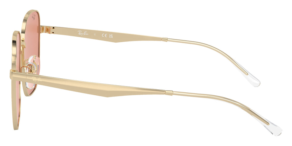 Ray-Ban® RB3713D RB3713D 921374 57 Sunglasses - Pale Gold