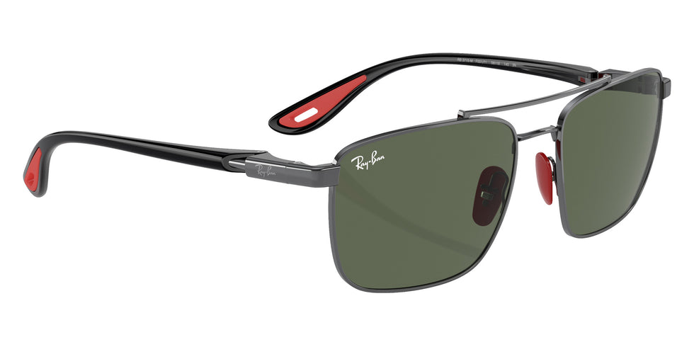 Ray-Ban® RB3715M RB3715M F00171 58 Sunglasses - Black