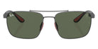 Ray-Ban® RB3715M RB3715M F00171 58 Sunglasses - Black