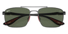 Ray-Ban® RB3715M RB3715M F00171 58 Sunglasses - Black