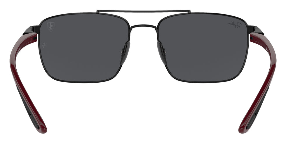 Ray-Ban® RB3715M RB3715M F02087 58 Sunglasses - Dark Red