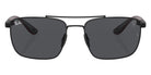 Ray-Ban® RB3715M RB3715M F02087 58 Sunglasses - Dark Red