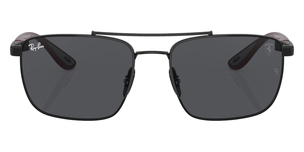 Ray-Ban® RB3715M RB3715M F02087 58 Sunglasses - Dark Red