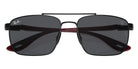Ray-Ban® RB3715M RB3715M F02087 58 Sunglasses - Dark Red