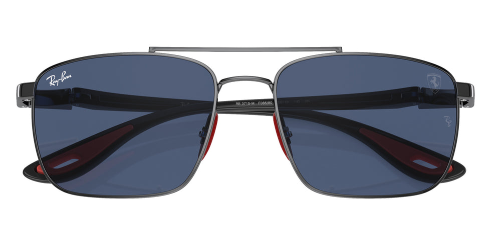 Ray-Ban® RB3715M RB3715M F08580 58 Sunglasses - Gray