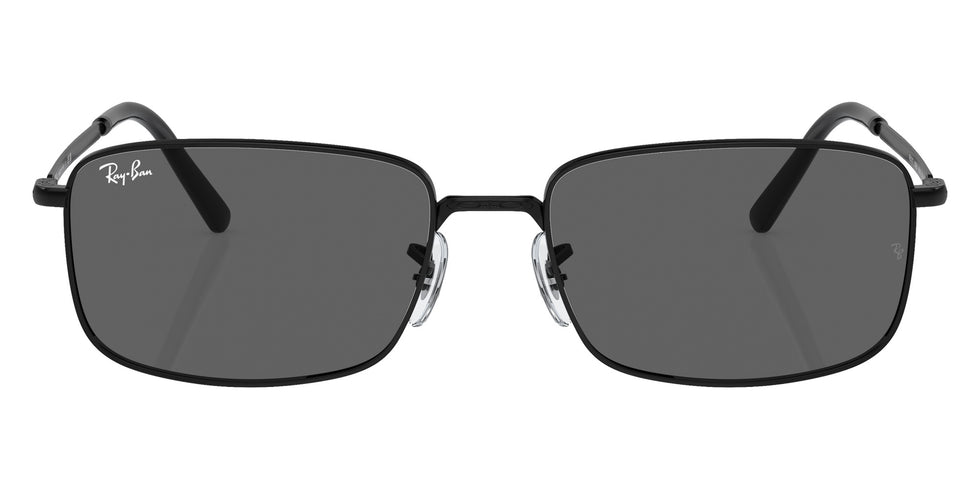 Ray-Ban® RB3717 RB3717 002/B1 57 Sunglasses - Black