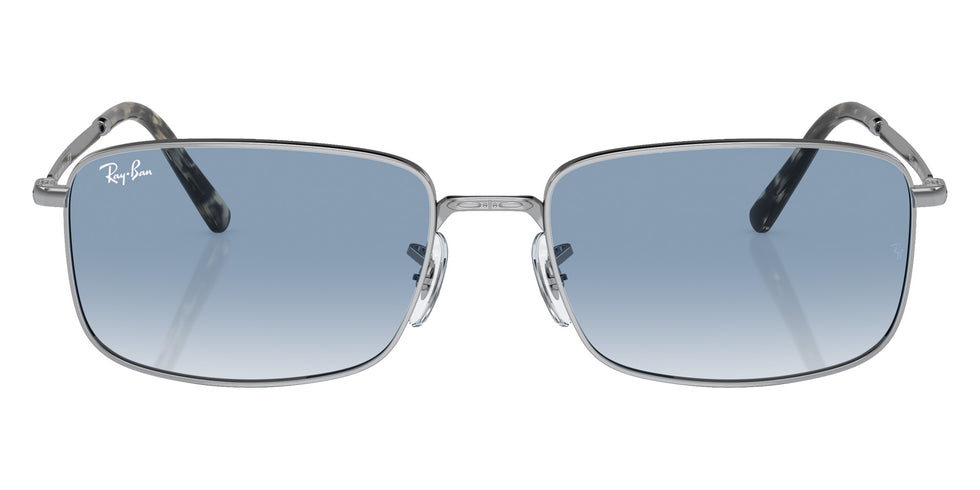 Ray-Ban® RB3717 RB3717 003/3F 57 Sunglasses - Silver