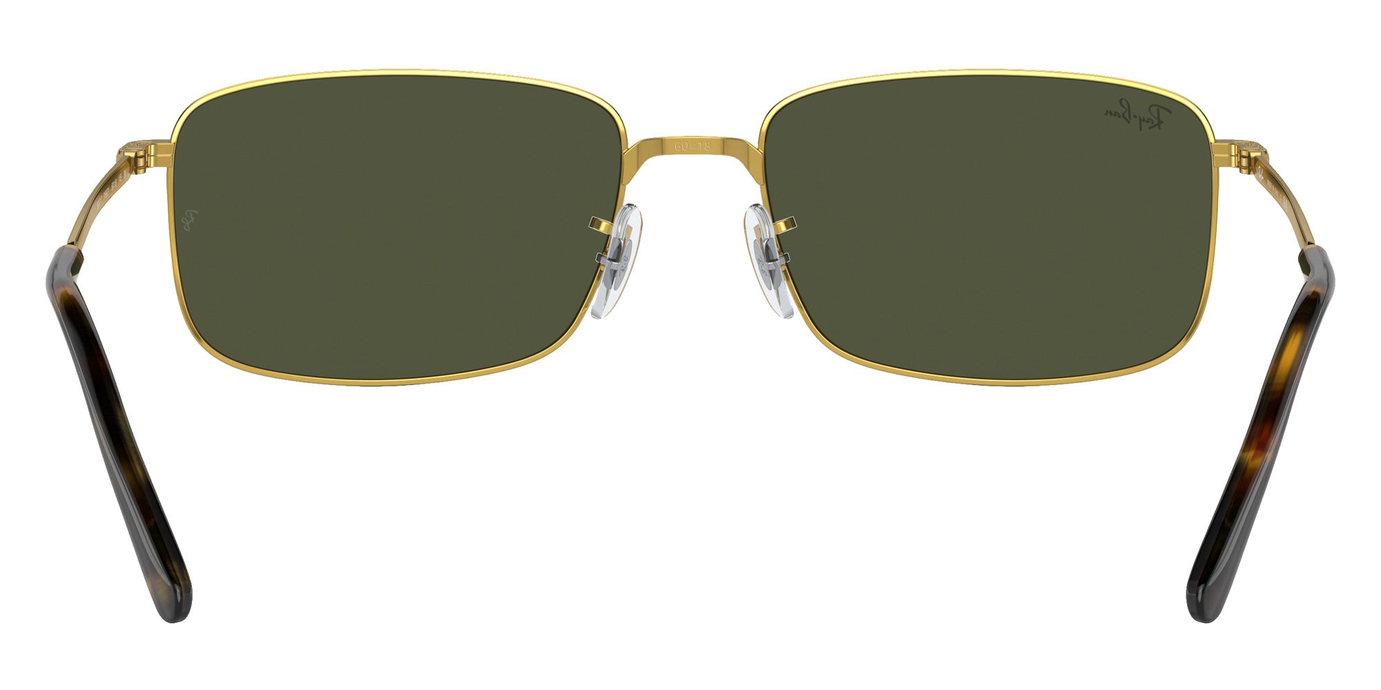 Ray-Ban® RB3717 RB3717 919631 57 Sunglasses - Gold