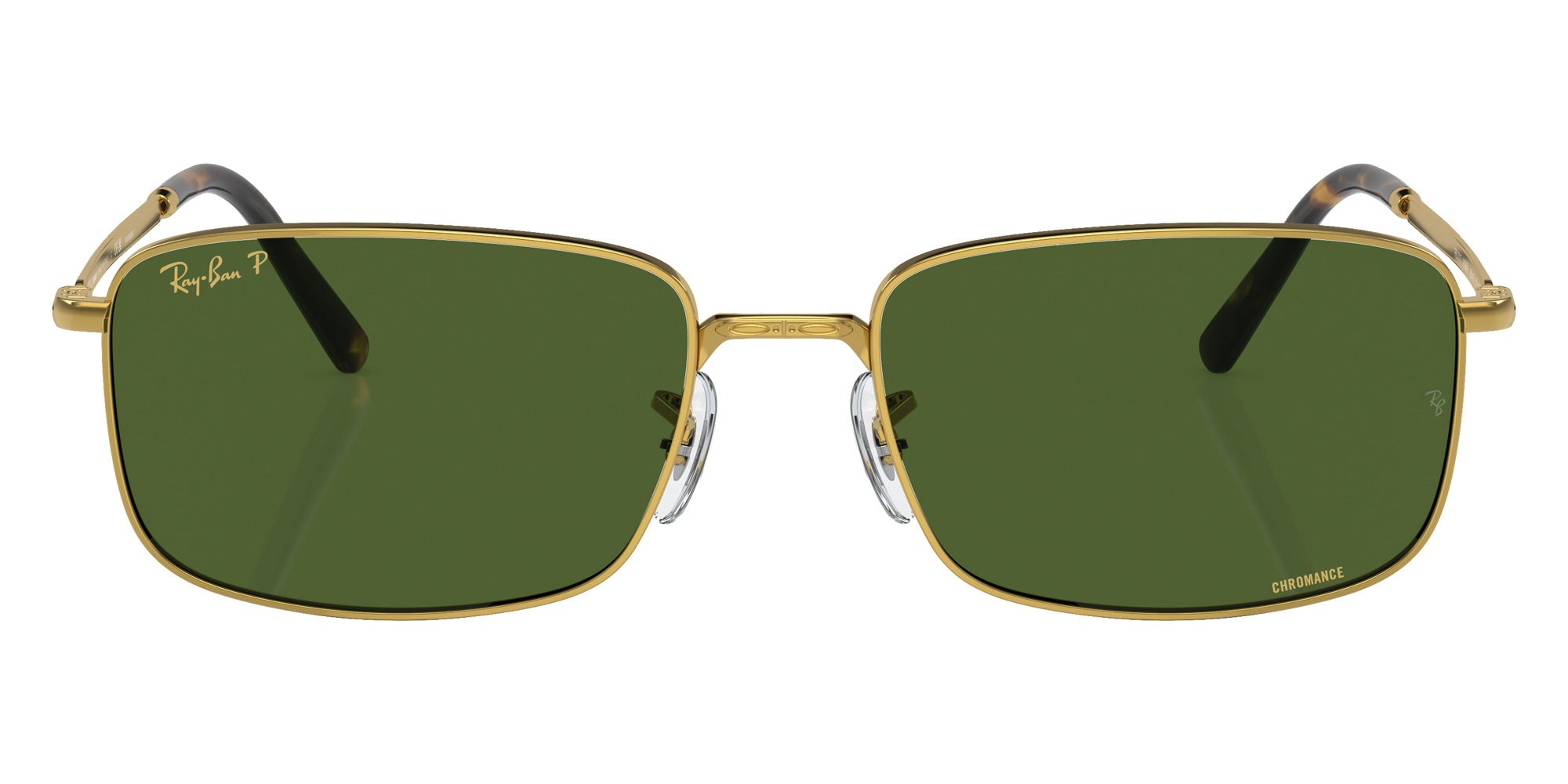 Ray-Ban® RB3717 RB3717 9196P1 57 Sunglasses - Gold
