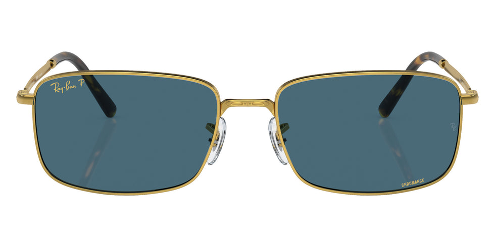 Ray-Ban® RB3717 RB3717 9196S2 57 Sunglasses - Gold
