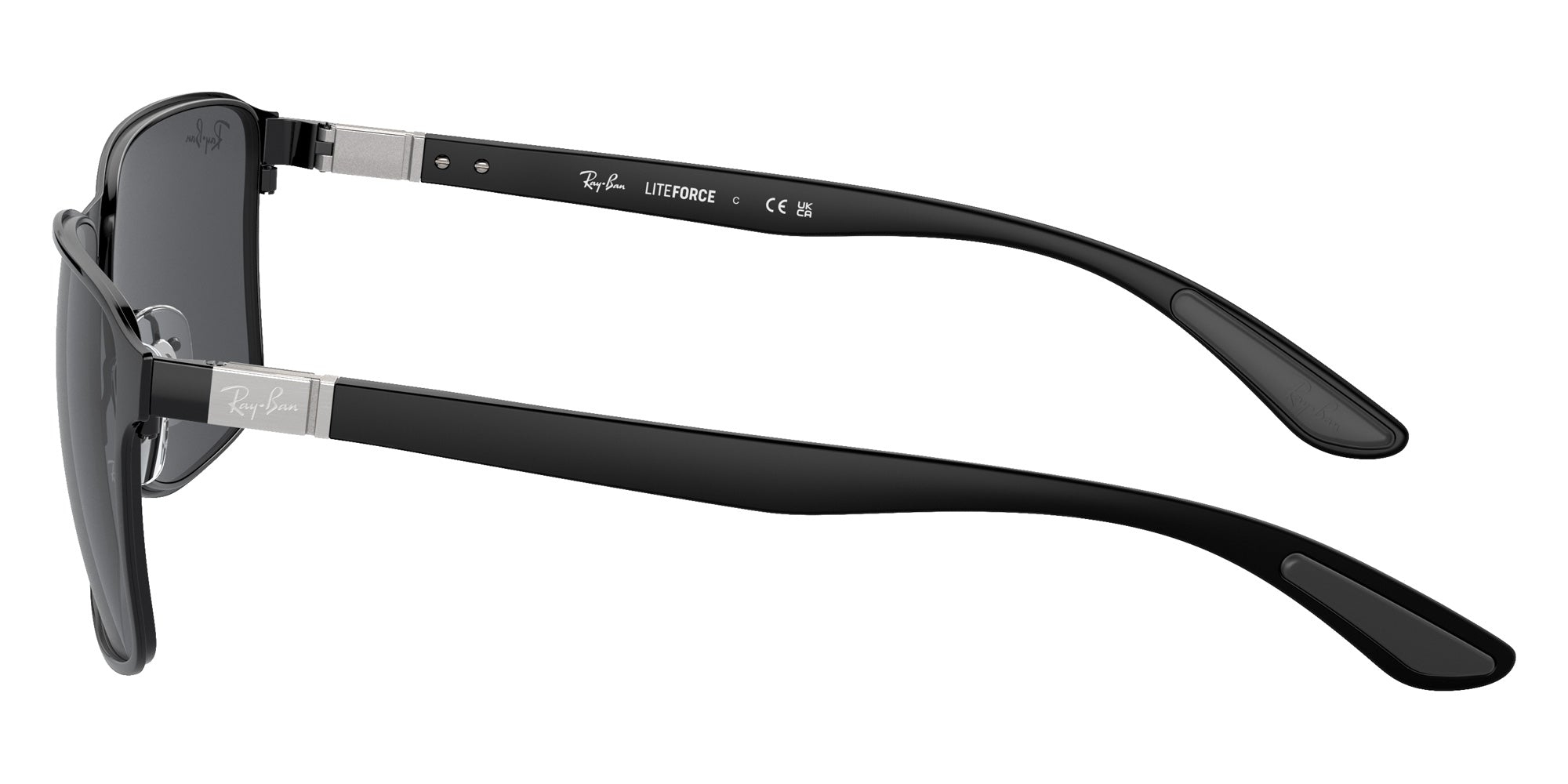 Ray-Ban® RB3721 RB3721 186/87 59 Sunglasses - Black