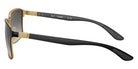 Ray-Ban® RB3721 RB3721 187/11 59 Sunglasses - Black On Gold