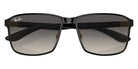 Ray-Ban® RB3721 RB3721 187/11 59 Sunglasses - Black On Gold