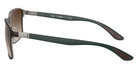 Ray-Ban® RB3721 RB3721 188/13 59 Sunglasses - Brown On Gunmetal