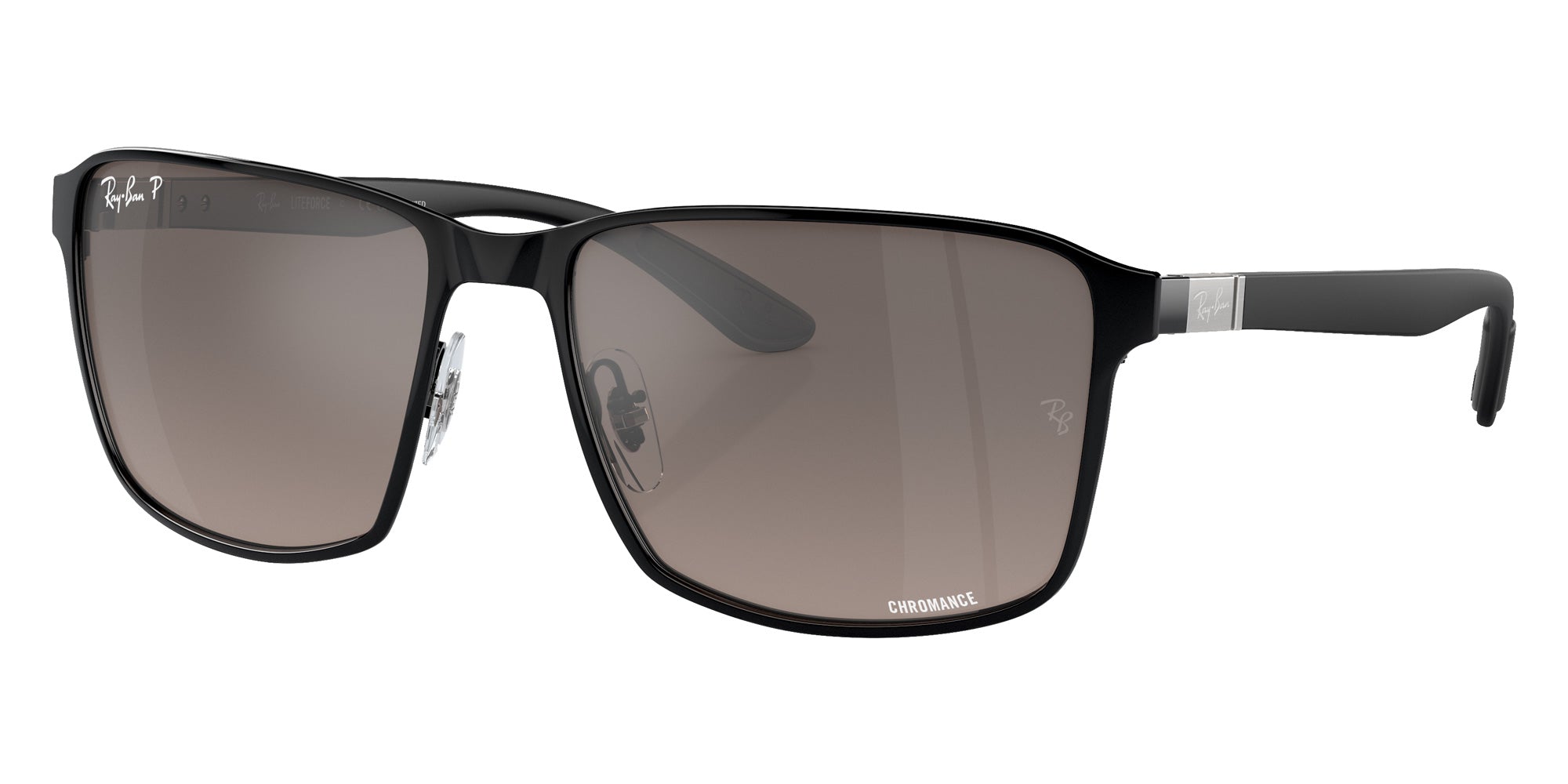 Ray-Ban® RB3721CH RB3721CH 186/5J 59 Sunglasses - Black