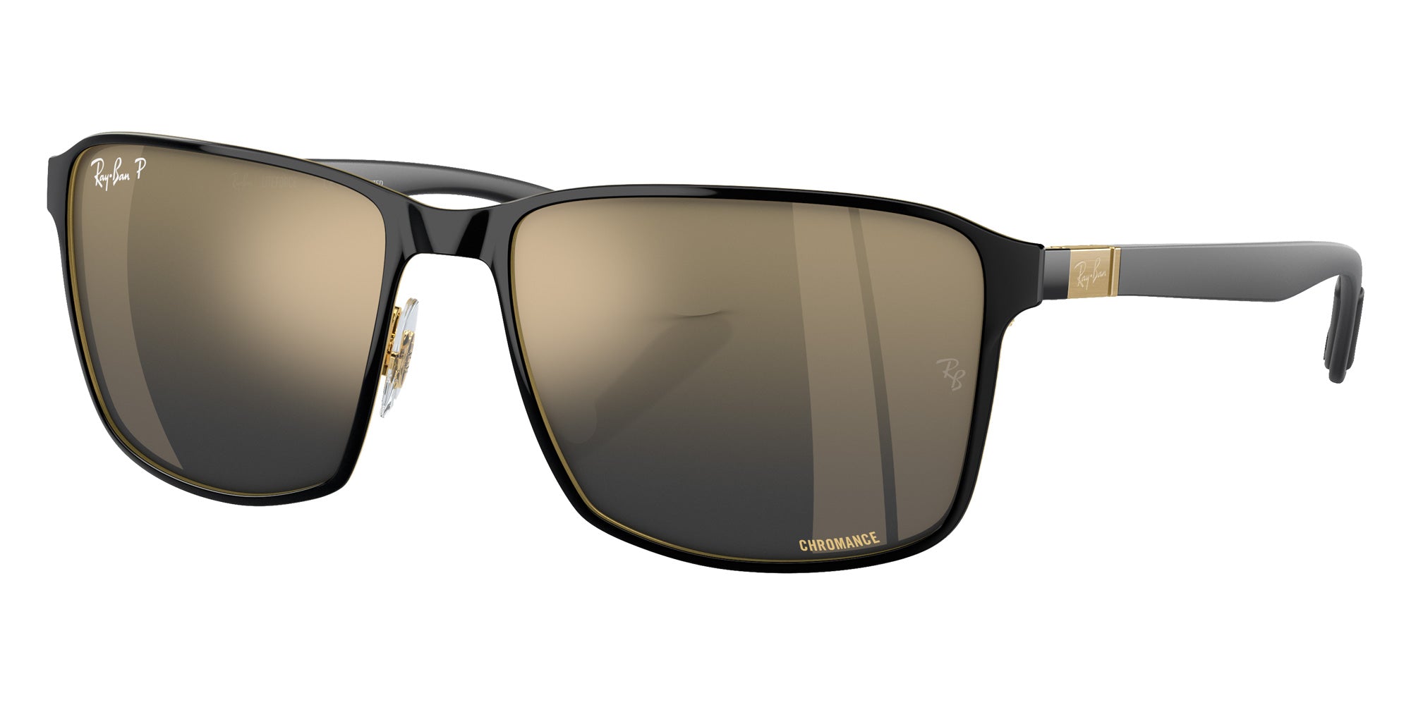 Ray-Ban® RB3721CH RB3721CH 187/J0 59 Sunglasses - Gold