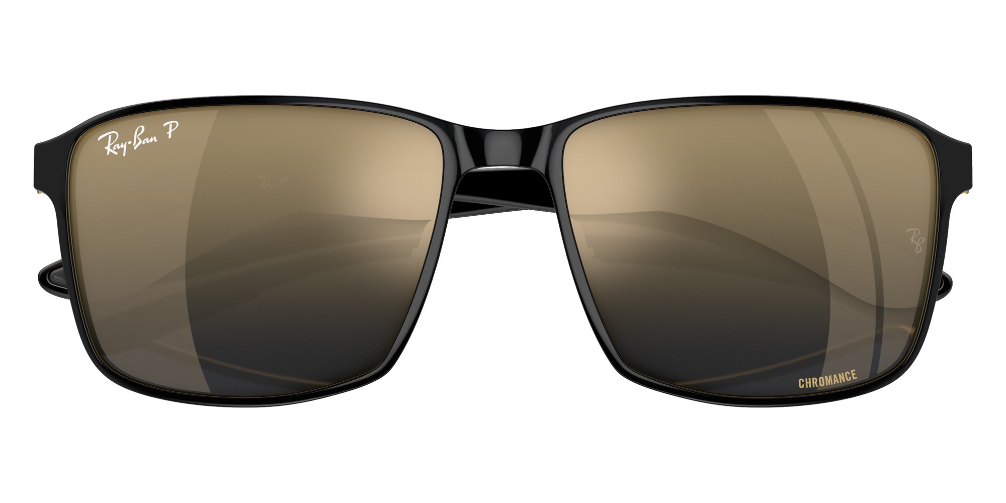 Ray-Ban® RB3721CH RB3721CH 187/J0 59 Sunglasses - Gold