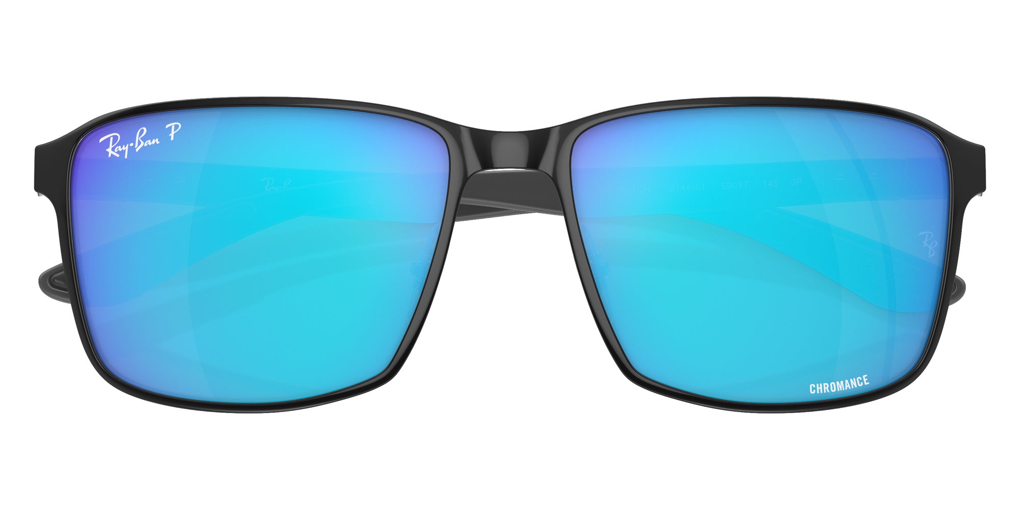 Ray-Ban® RB3721CH RB3721CH 9144A1 59 Sunglasses - Silver
