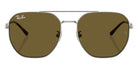 Ray-Ban® RB3724D RB3724D 004/73 59 Sunglasses - Gunmetal