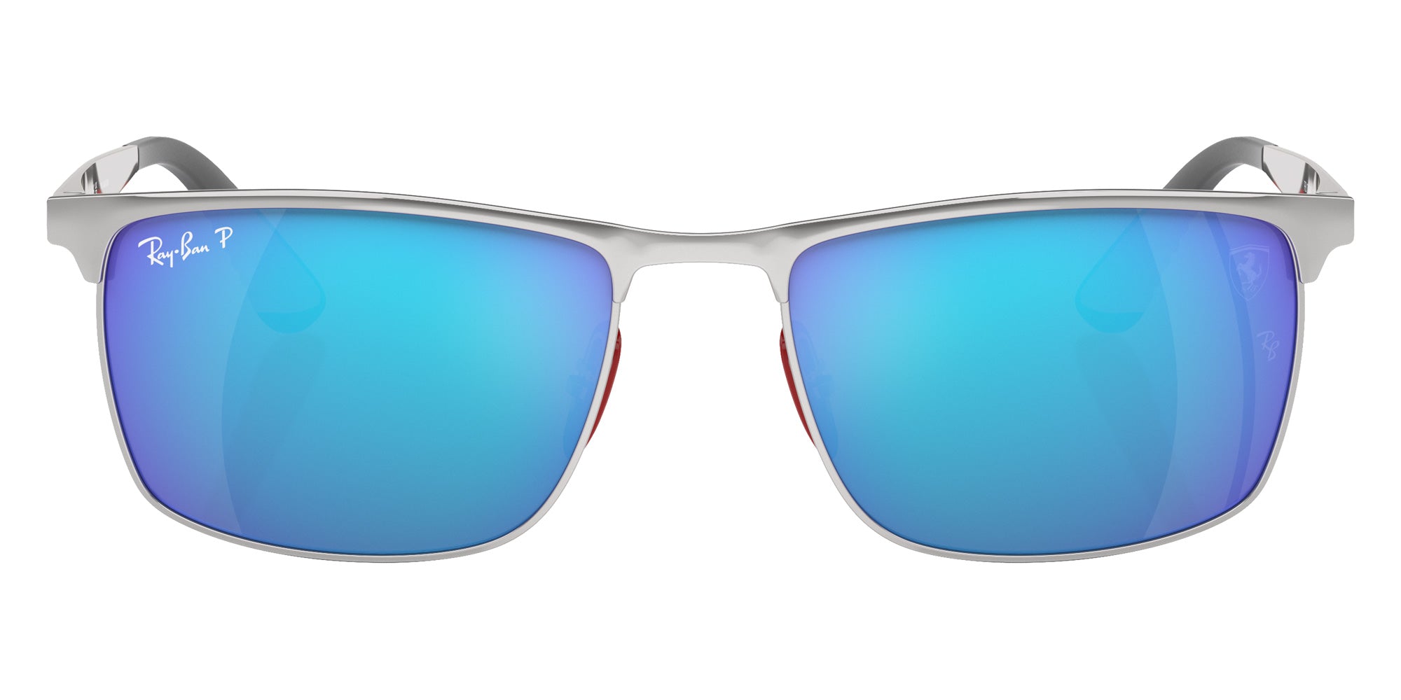 Ray-Ban® RB3726M RB3726M F007A1 57 Sunglasses - Silver