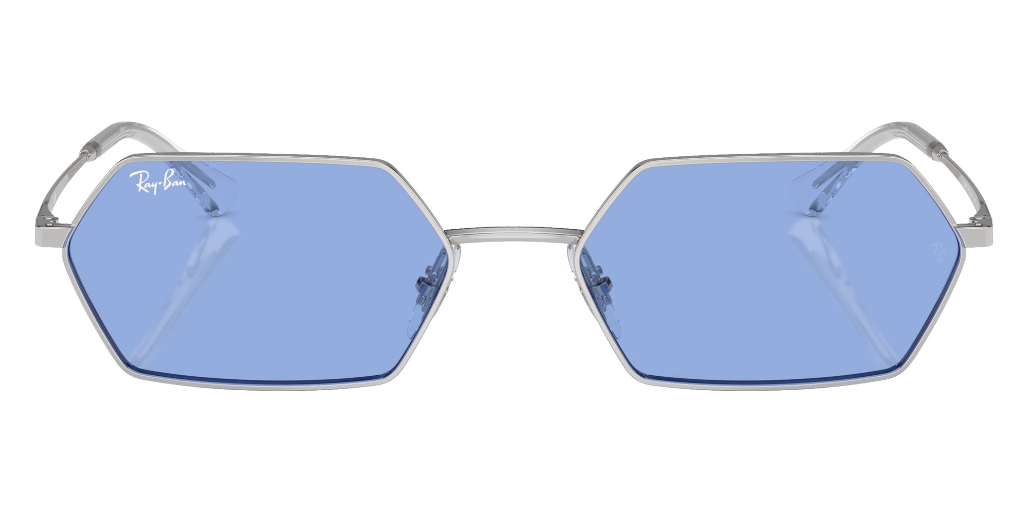 Ray-Ban® RB3728 RB3728 003/80 58 Sunglasses - Silver