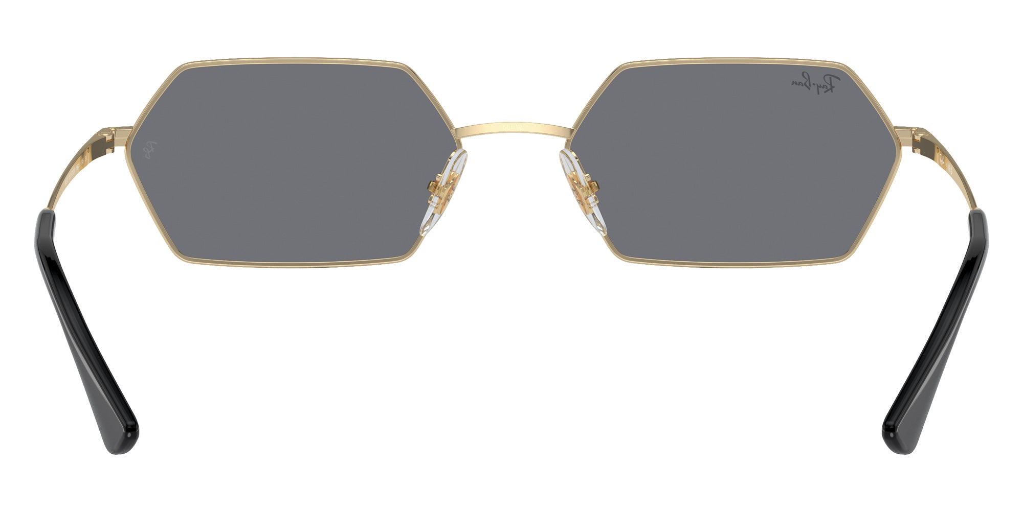 Ray-Ban® RB3728 RB3728 92136V 58 Sunglasses - Light Gold