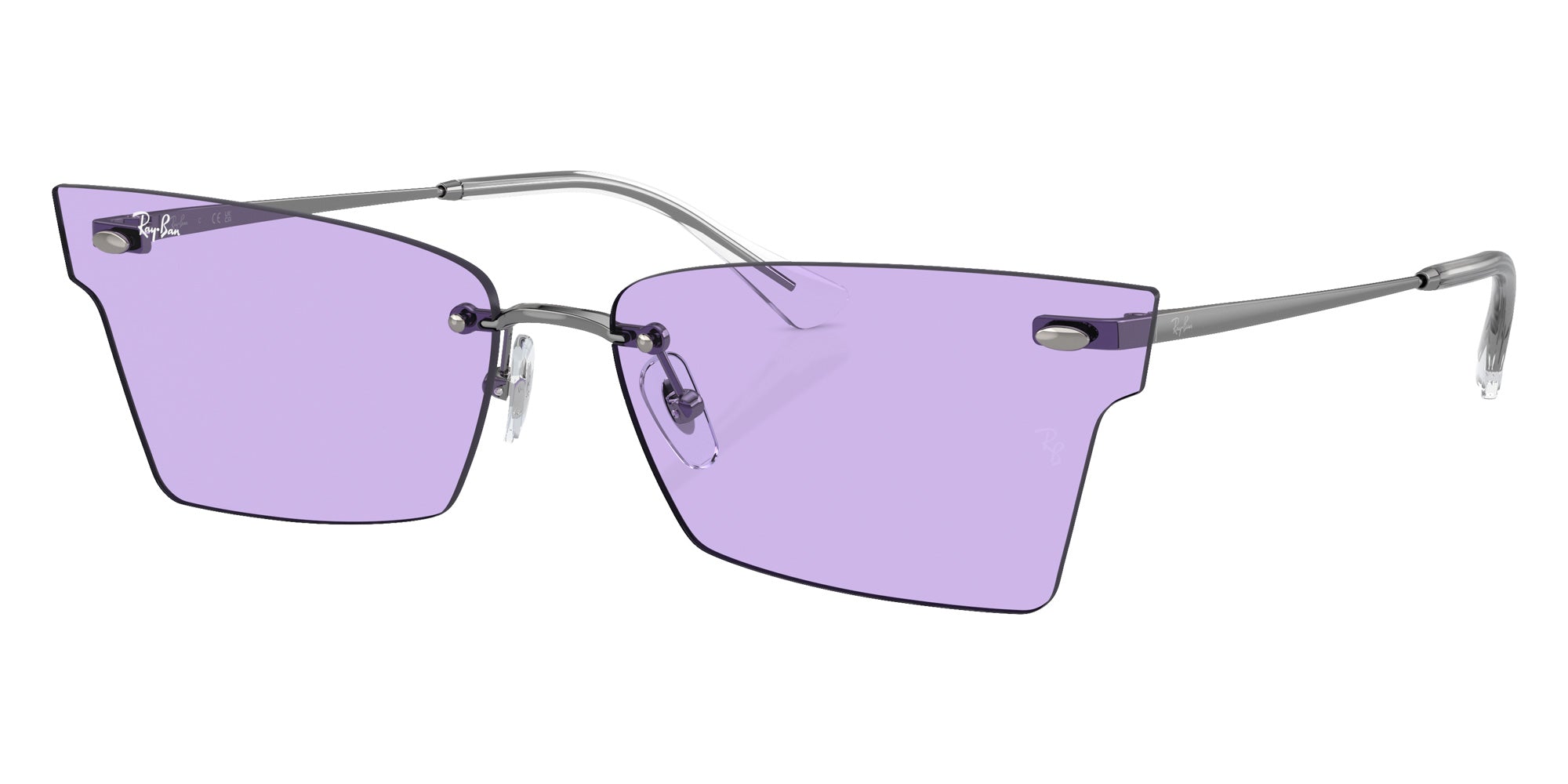 Ray-Ban® RB3730 RB3730 004/1A 64 Sunglasses - Gunmetal