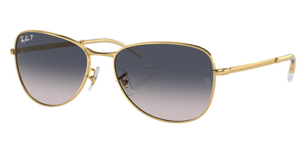 Ray-Ban® RB3733 RB3733 001/78 56 Sunglasses - Arista Gold