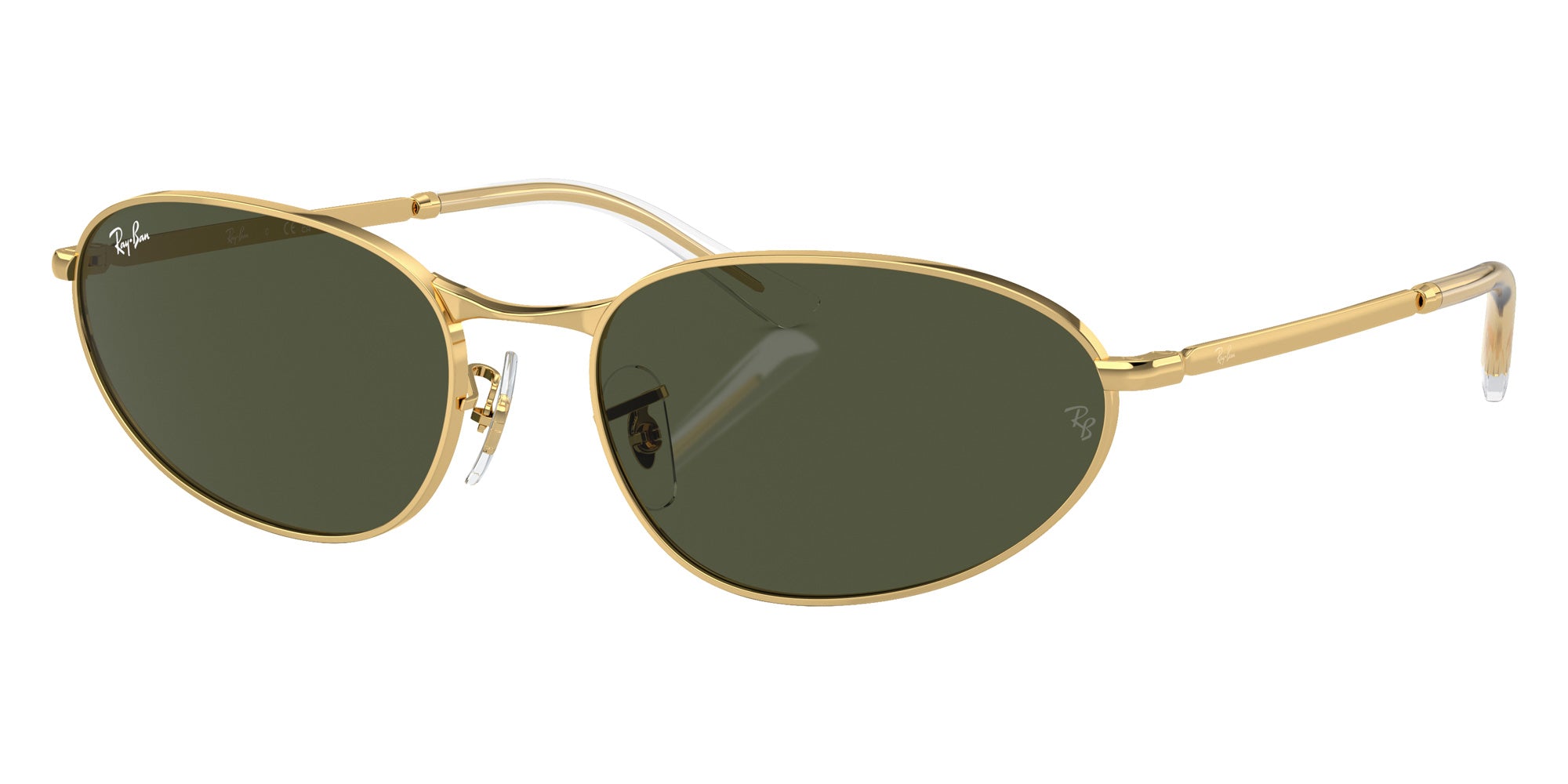 Ray-Ban® RB3734 RB3734 001/31 59 Sunglasses - Arista Gold