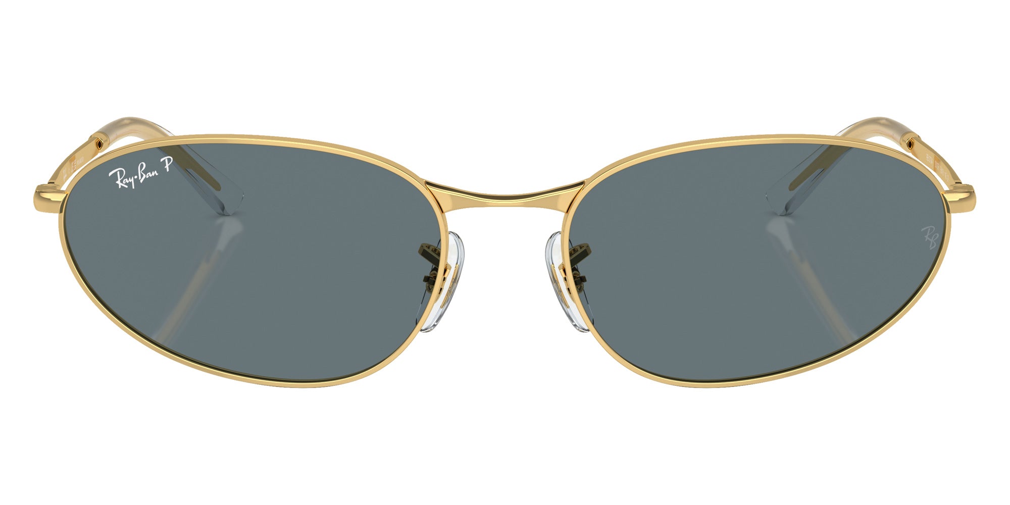 Ray-Ban® RB3734 RB3734 001/3R 59 Sunglasses - Arista Gold