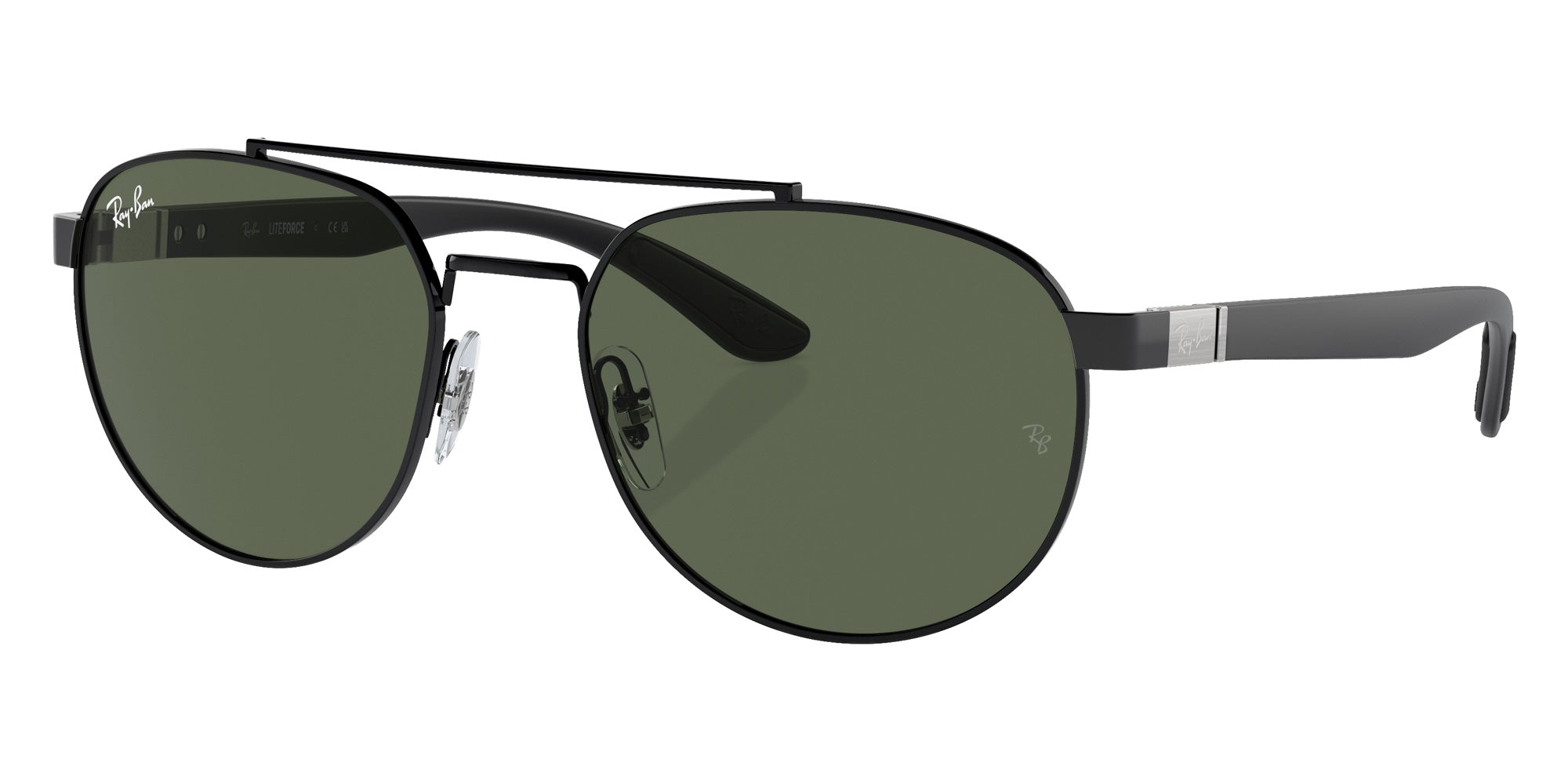 Ray-Ban® RB3736 RB3736 002/71 56 Sunglasses - Black