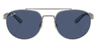 Ray-Ban® RB3736 RB3736 004/80 56 Sunglasses - Gray