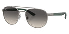 Ray-Ban® RB3736 RB3736 926911 56 Sunglasses - Green