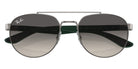 Ray-Ban® RB3736 RB3736 926911 56 Sunglasses - Green