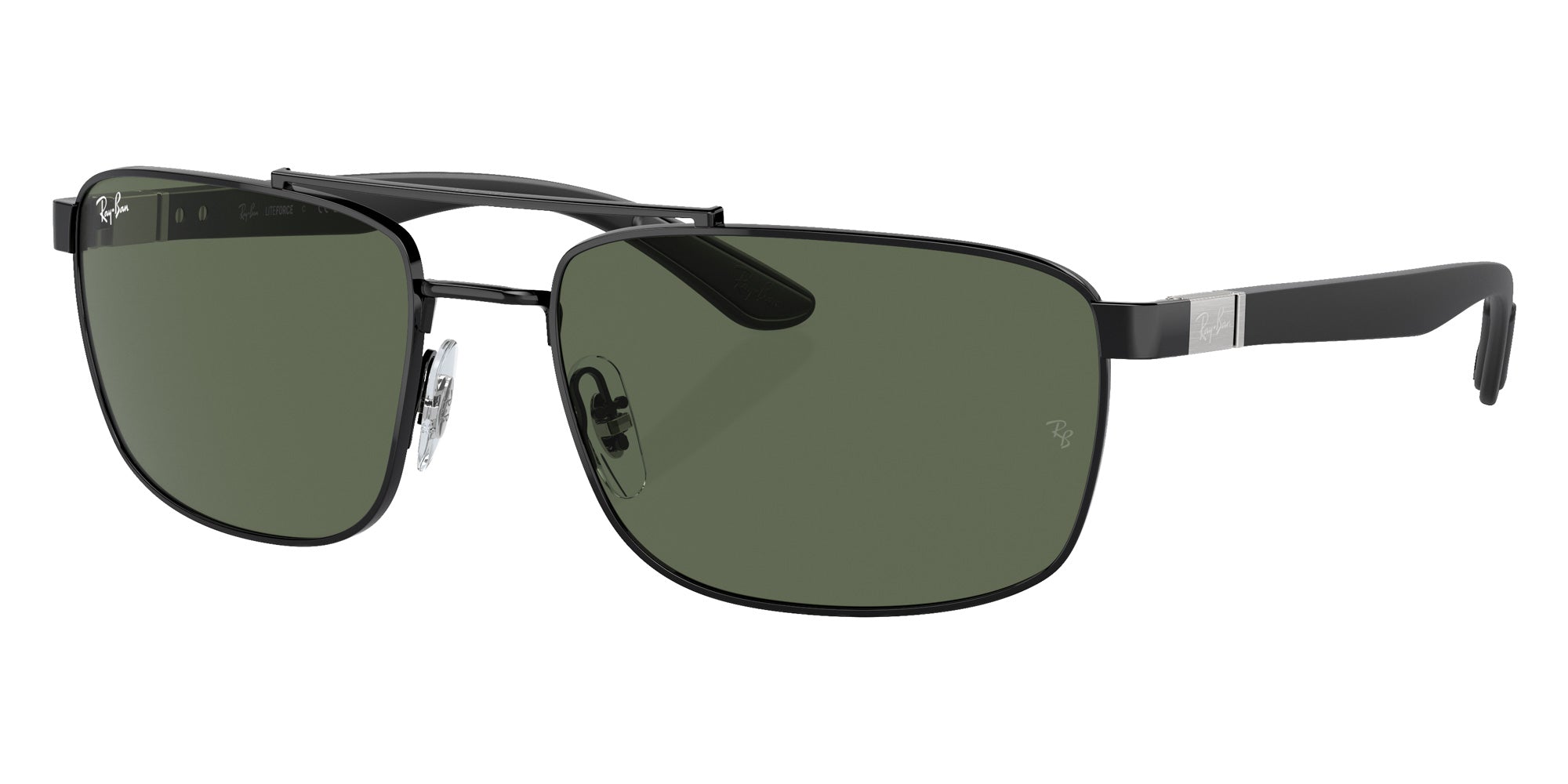 Ray-Ban® RB3737 RB3737 002/71 60 Sunglasses - Black