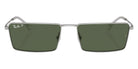 Ray-Ban® RB3741 RB3741 003/9A 59 Sunglasses - Silver