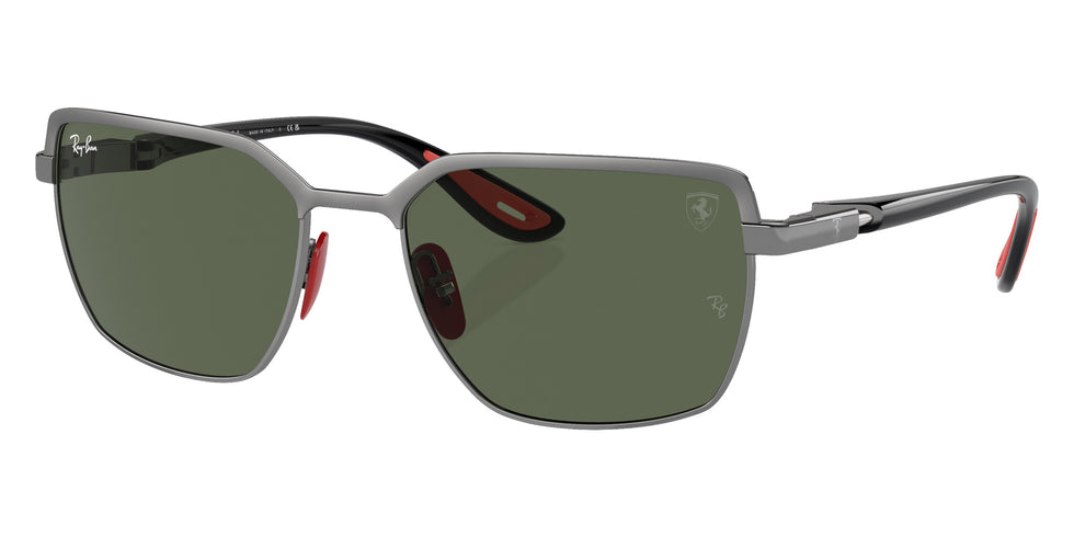 Ray-Ban® RB3743M RB3743M F09971 58 Sunglasses - Black
