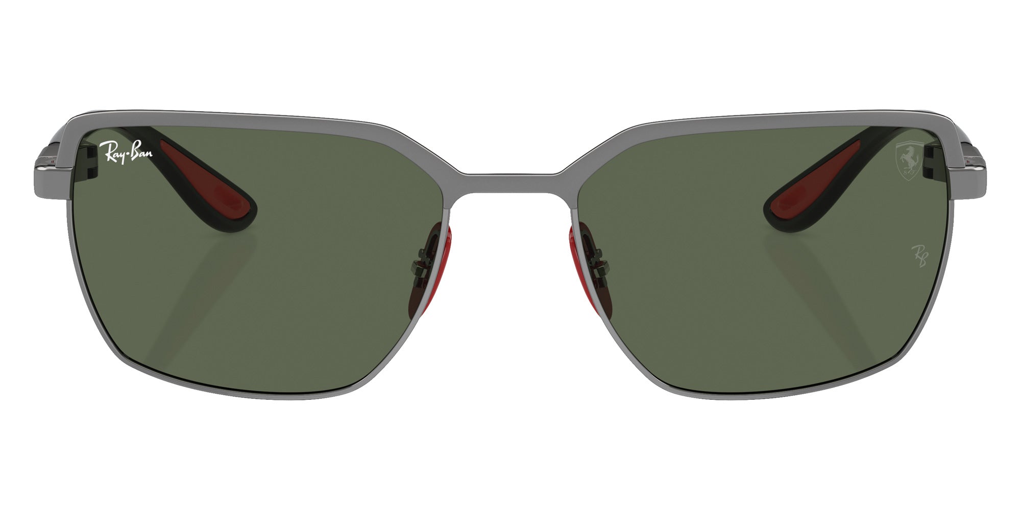Ray-Ban® RB3743M RB3743M F09971 58 Sunglasses - Black