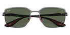 Ray-Ban® RB3743M RB3743M F09971 58 Sunglasses - Black