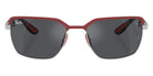 Ray-Ban® RB3743M RB3743M F10087 58 Sunglasses - Black