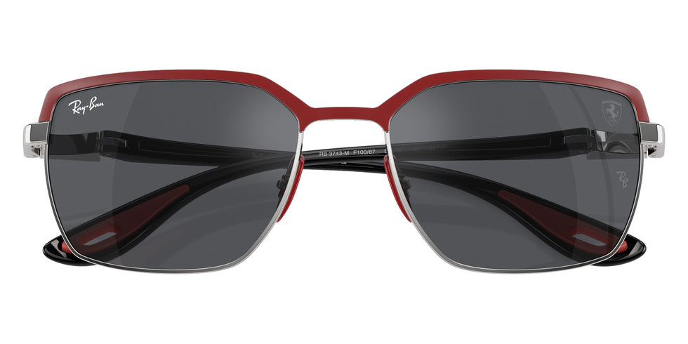 Ray-Ban® RB3743M RB3743M F10087 58 Sunglasses - Black